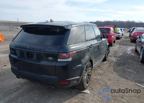 2016 Land Rover Range Rover Sport 3.0L V6 Supercharged Hse z USA, uszkodzony, nr VIN SALWS2VF6GA562592